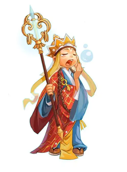 15:50:32口袋西游--唐僧欧美与卡通修仙大妈该采集也在以下画板加载