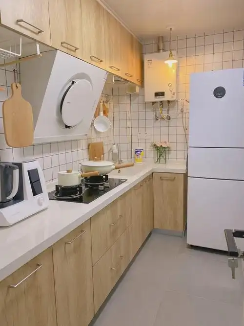 954平米日系清新小厨房|满满的烟火气77-土巴兔装修网