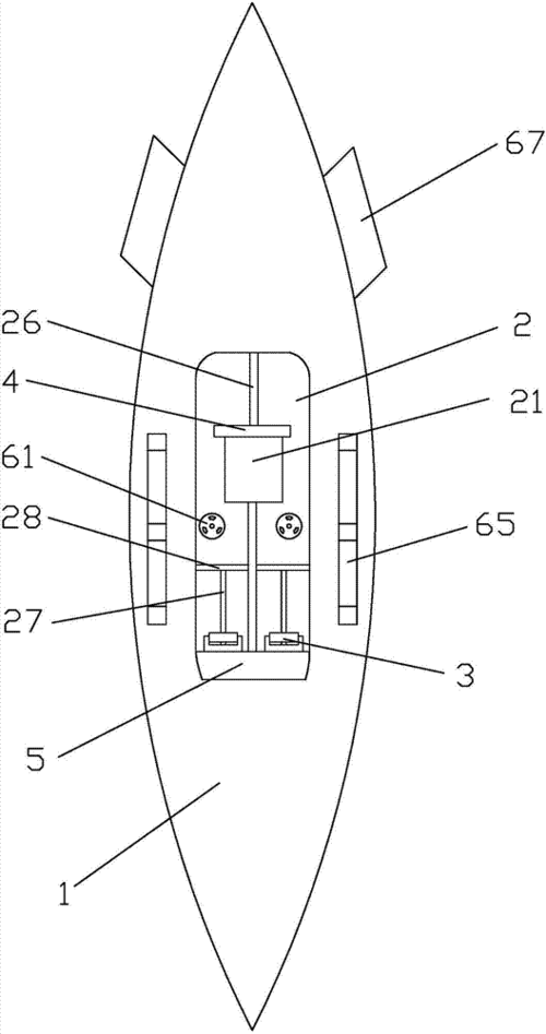 cn206654168u_一种柳尖型赛艇有效