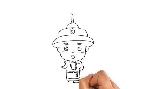 皇帝怎么画_人物简笔画_简笔画大全