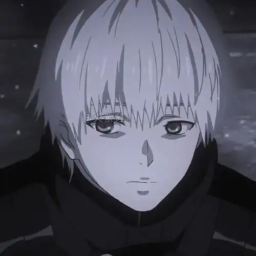 东京食尸鬼超话    白发的金木头像#动漫##东京食尸鬼#☆自截修