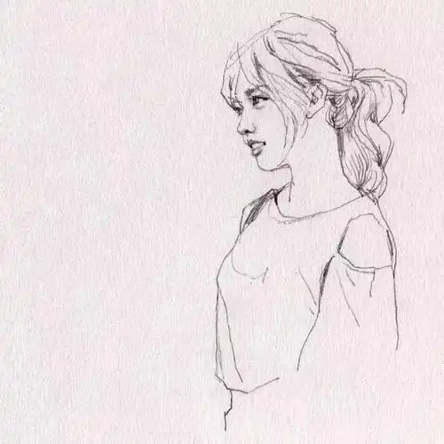 人物表情画简笔画速写