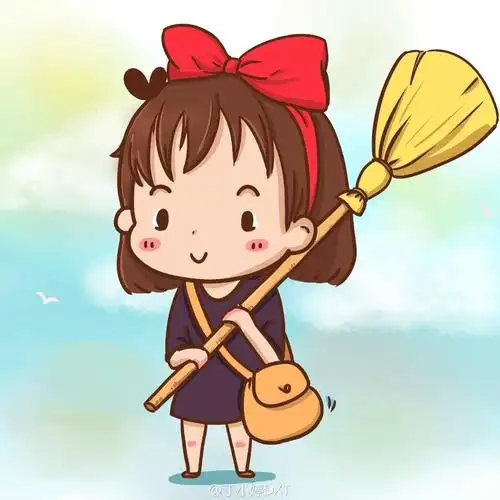 魔女宅急便中的琪琪全身头像
