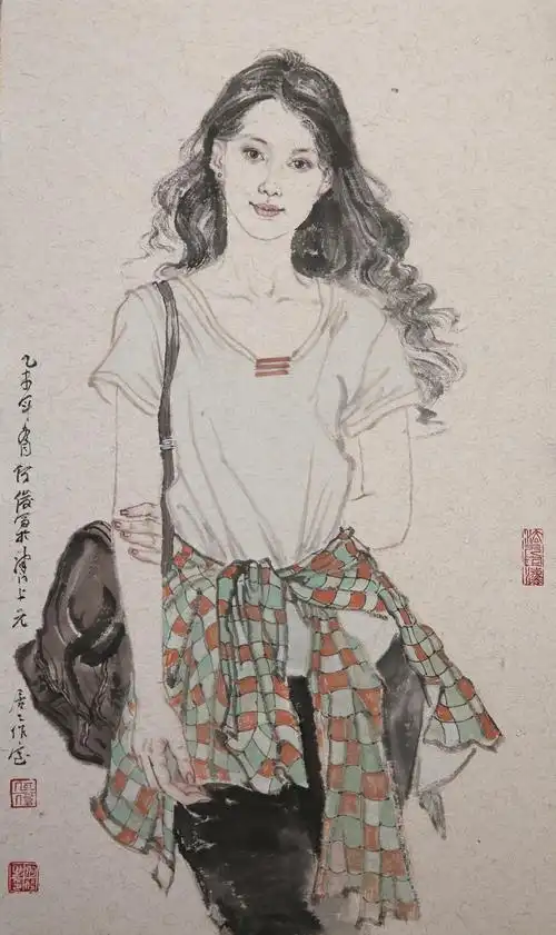 海量工笔图录解读山水画家何俊的人物画情怀