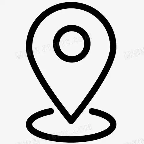 location地址位置线性图标