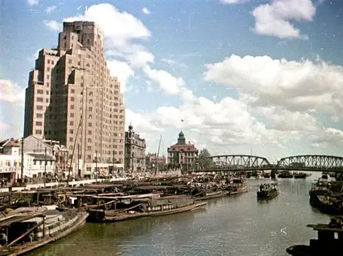 老照片 | 上海旧影,1949年下半年.弗拉迪斯拉夫·米卡沙