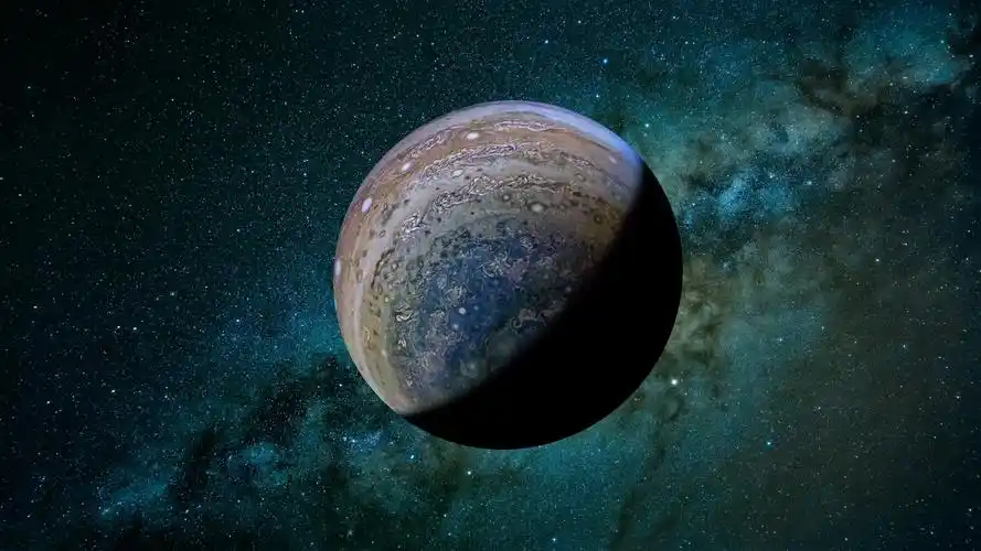 奇幻宇宙木星图片素材高清桌面壁纸