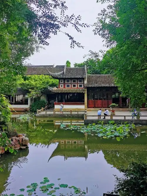 苏州留园来一场穿越时空的对话