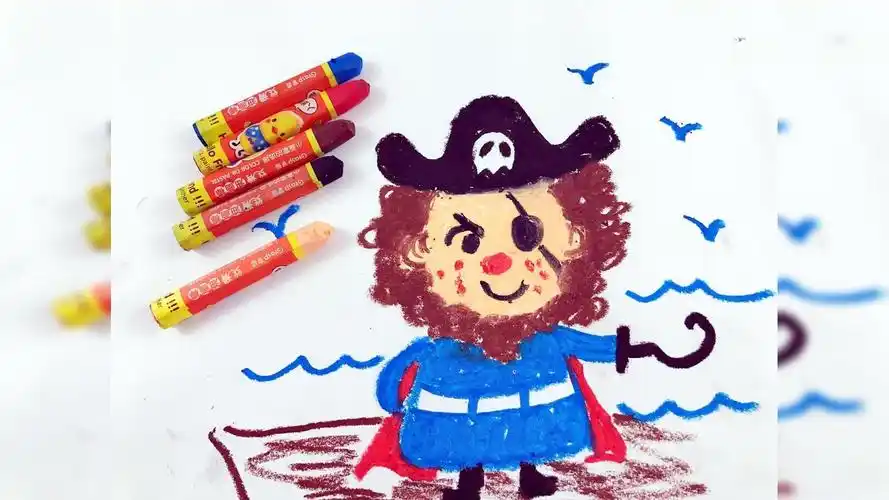 简笔画教程海盗