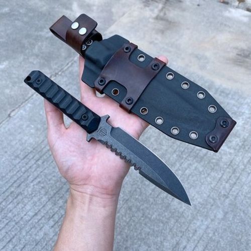 vassarette美国挺进者刀户外具进口钢实用型直野外求生露营刀高硬度直