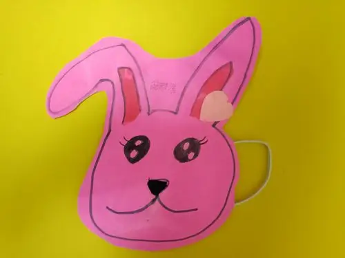 一年级美术课堂《动物头饰》手工作品展播