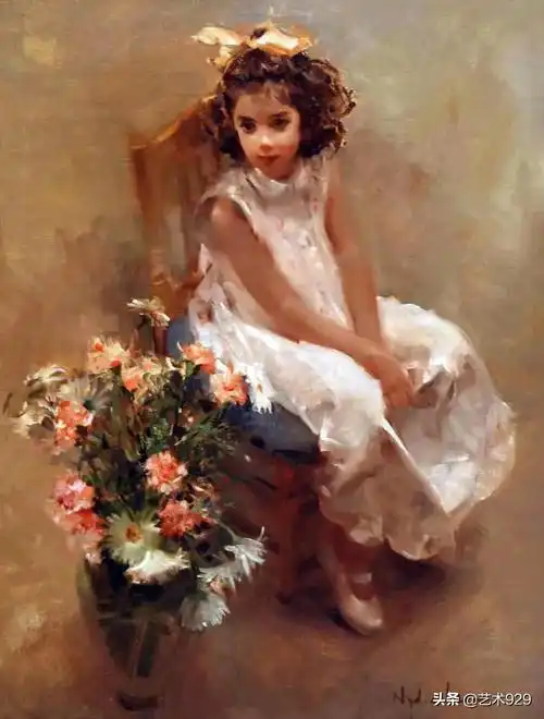 西班牙女画家nydialozano人物油画作品欣赏