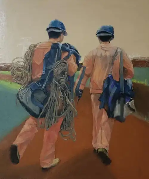 重温讲话踔厉奋发舒城油画院纪念讲话发表80周年作品微展