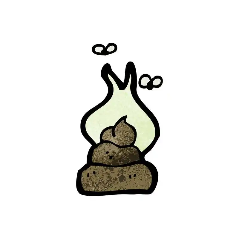 狗的排泄物,向量,在白色背景上的卡通狗粪