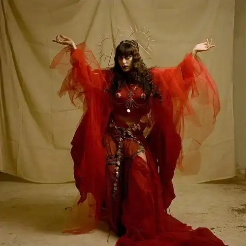 她为同性恋设计哥特式婚纱暗黑血腥又浮夸的宗教献祭风下一个鬼才加利