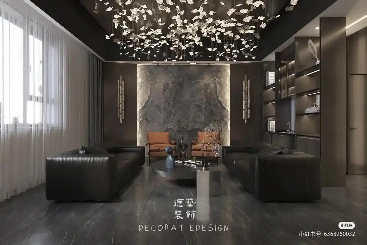 dy原创设计/高级灰门市#装修效果图实景案例 #效果图案例  - 抖音