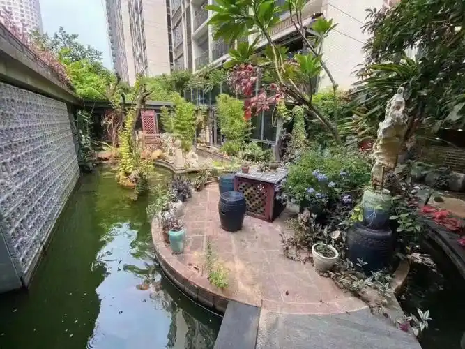 寸土寸金的珠城难得300平私家庭院