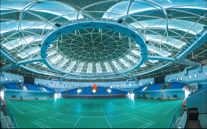 第五届省运会8月8日开幕 三亚体育中心"靓装"迎盛会