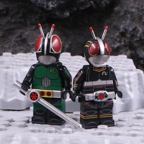 兼容乐高cjy666假面骑士蒙面超人rx第三方拼装积木人仔儿童玩具