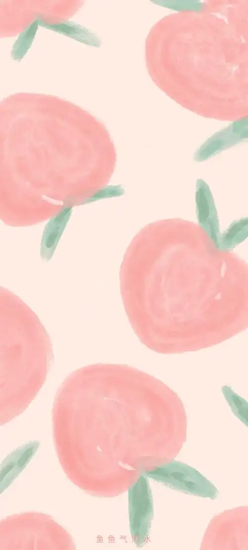 手机壁纸 | 【水蜜桃高清壁纸合集】收集了几十张,我太爱桃子了!