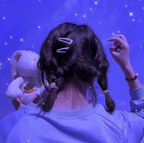 仙气真人女生头像夕阳总会落在你身上你也会快乐一场