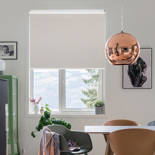 小轩窗全遮光卷帘窗帘卷拉式书房卧室阳台卷轴升降防晒隔热遮阳布