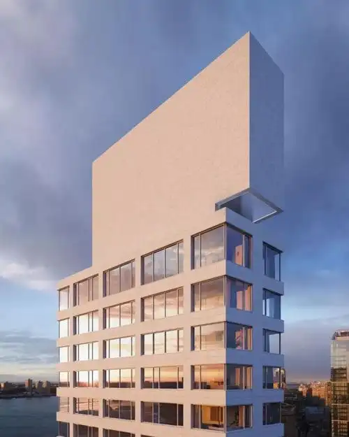 西扎最新设计的公寓楼简约而高级