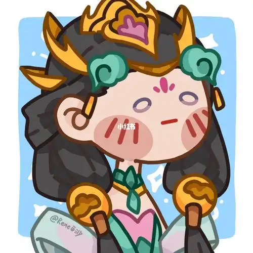 绘画头像丨王者荣耀杨玉环qq头