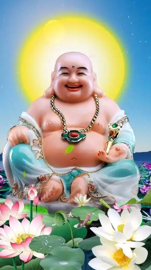 天空降福,佛祖保佑,祝幸福安康