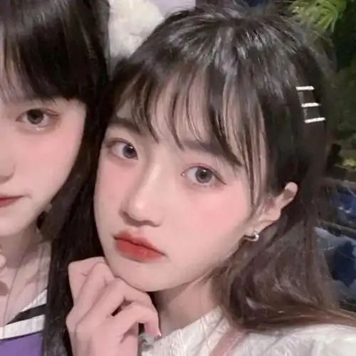 小清新风格女生闺蜜头像