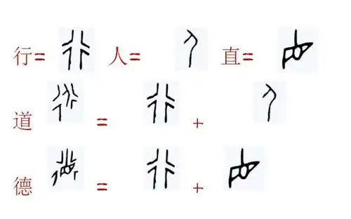 道德行的甲骨文