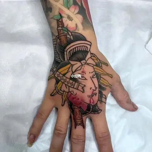 日式老传统纹身  #防水不掉纹身贴