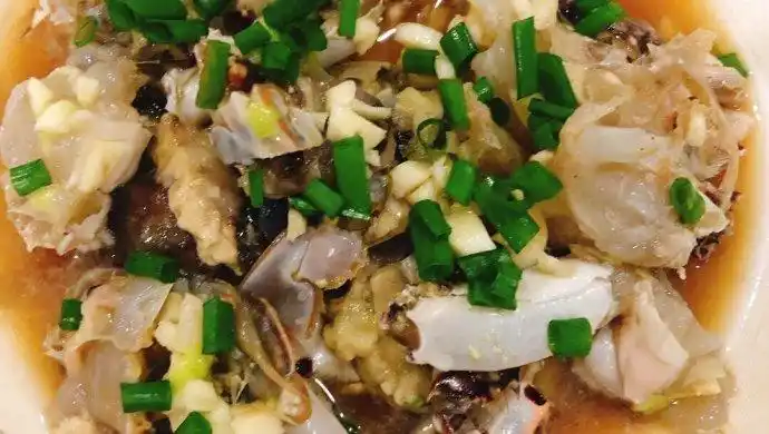 温州有名菜:江蟹生