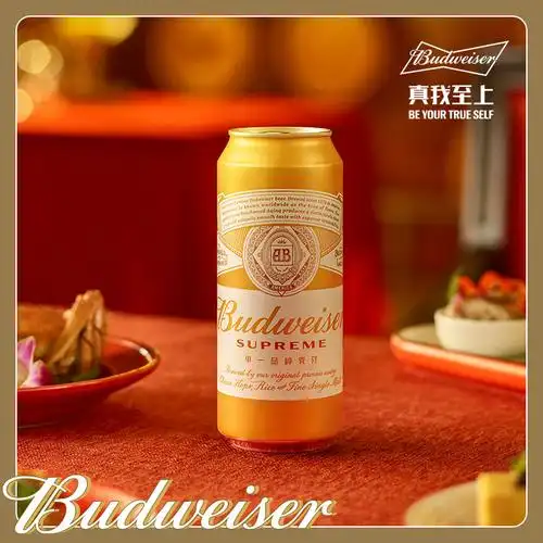 11月下旬到期budweiser百威啤酒金尊500ml2听纯净啤酒