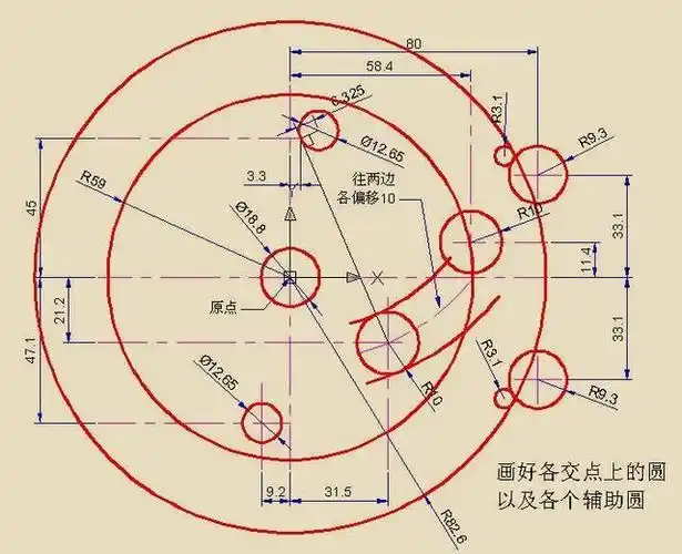 10组cad基础练习图练好了你也可以是大神