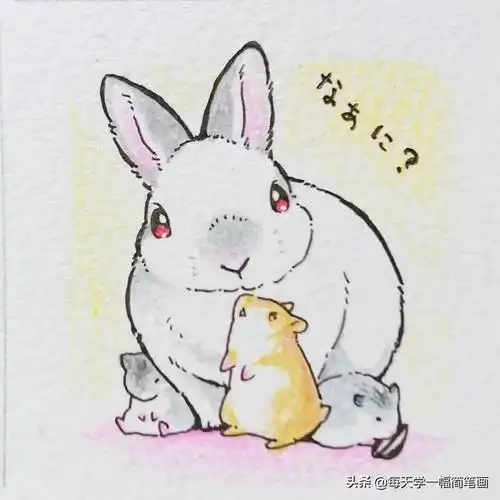 兔子尾巴简笔画兔子尾巴简笔画图片