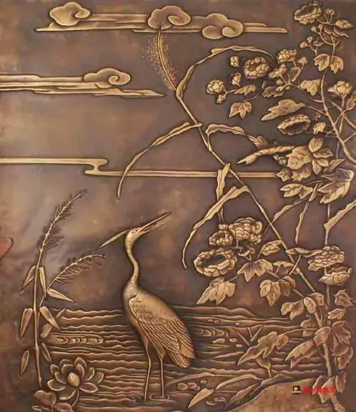 鹏航金属科技浮雕材料以防腐性能优异的防锈材料铝板,铜板为