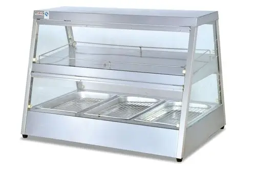 陈列加热保温柜商用展示柜蛋挞保温机汉堡熟食保温箱食品陈列柜