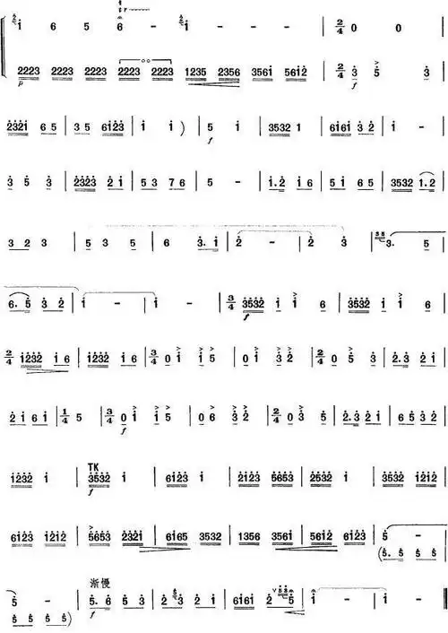 笛子独奏曲|《家乡赞》简广易演奏