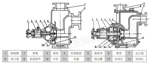 zx型自吸泵 不锈钢自吸泵 排污自吸泵 卧式自吸离心泵11
