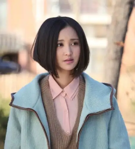 【图】张歆艺中分短发发型图片 王志飞张歆艺分手原因揭秘