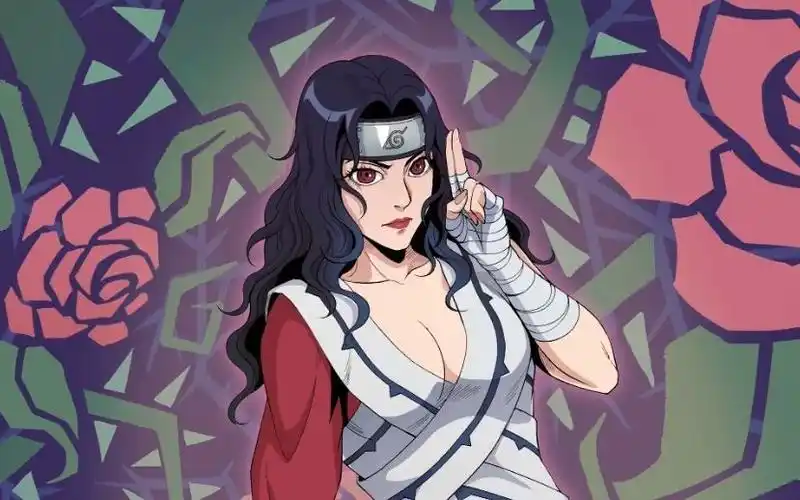 八十年老火迷绘火影忍者——木叶幻术女忍者 夕日红