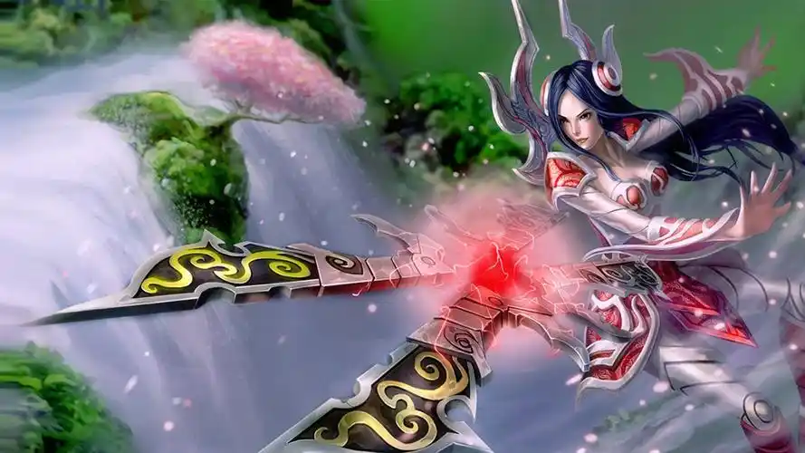 英雄联盟刀锋意志壁纸lol美女艾瑞莉娅