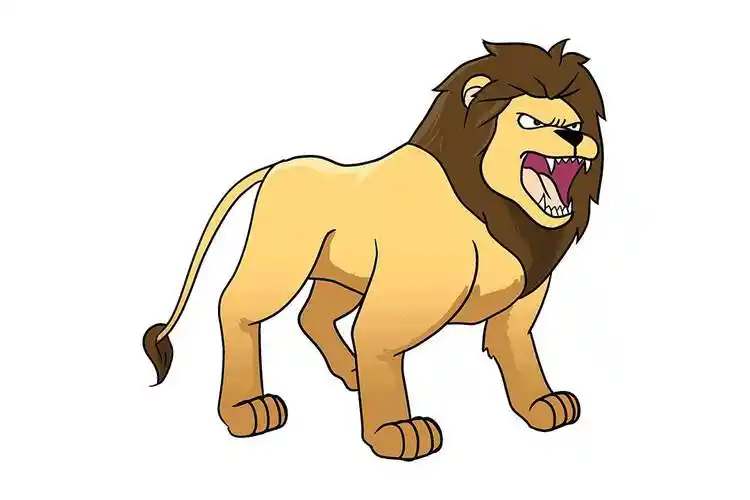简笔画狮子 简笔画狮子图片