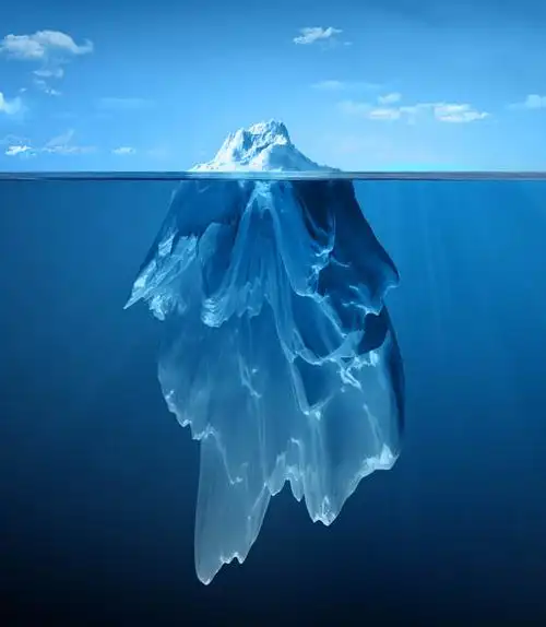 冰山示意图