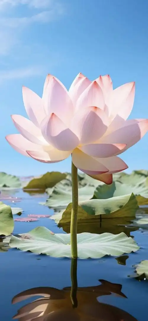 壁纸##莲花##好运