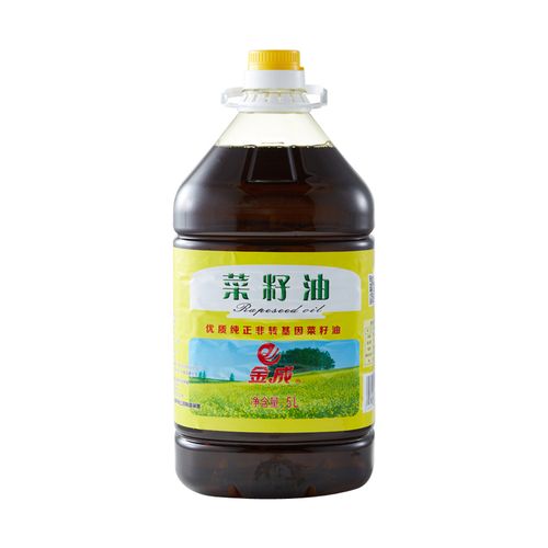 金成压榨菜籽油菜油5l