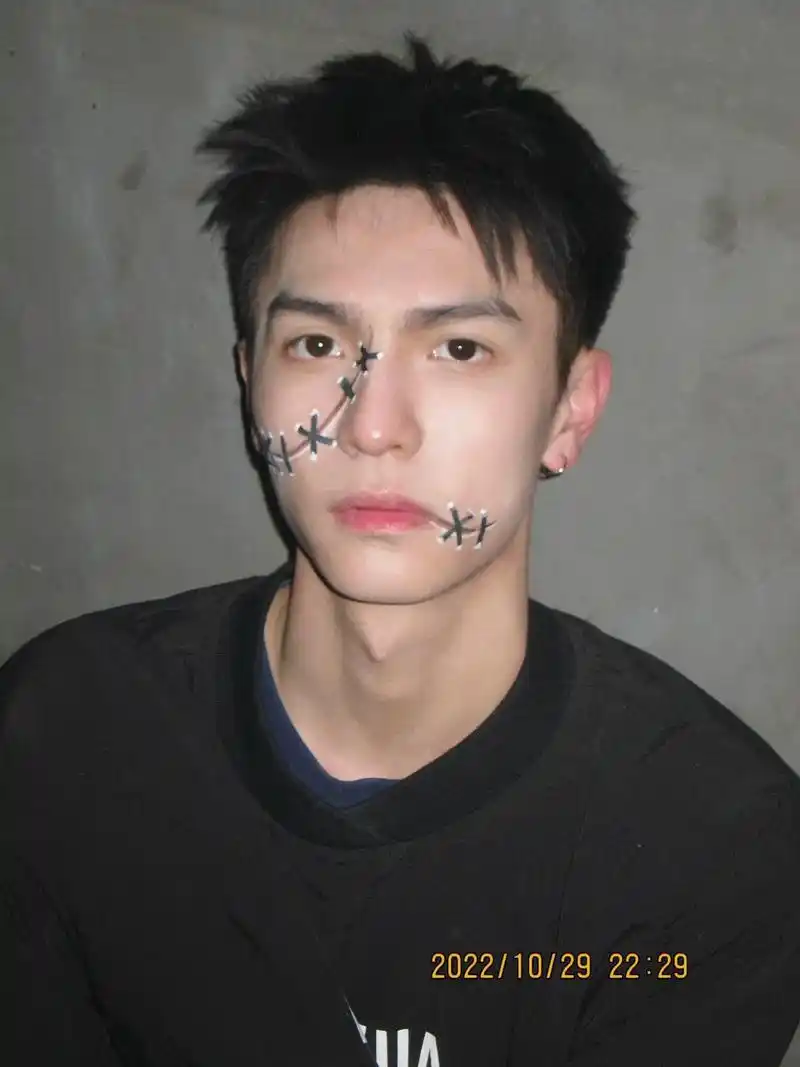 happy halloween.#男生化妆 #万圣节妆容 # - 抖音