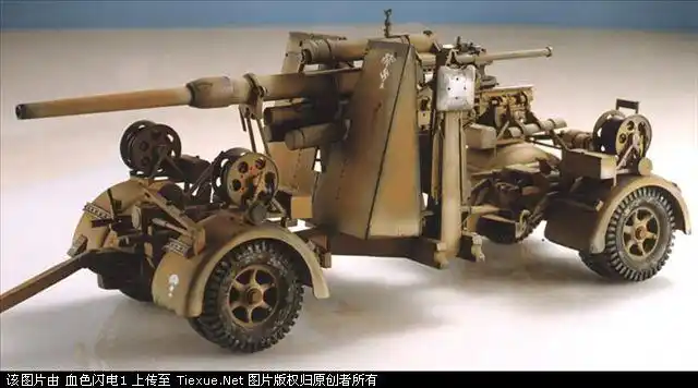 德国88毫米flak高炮