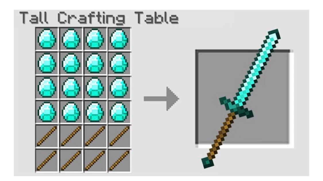 我的世界:五把"百万级别"的武器,萌新选上帝之剑,老mc全都要